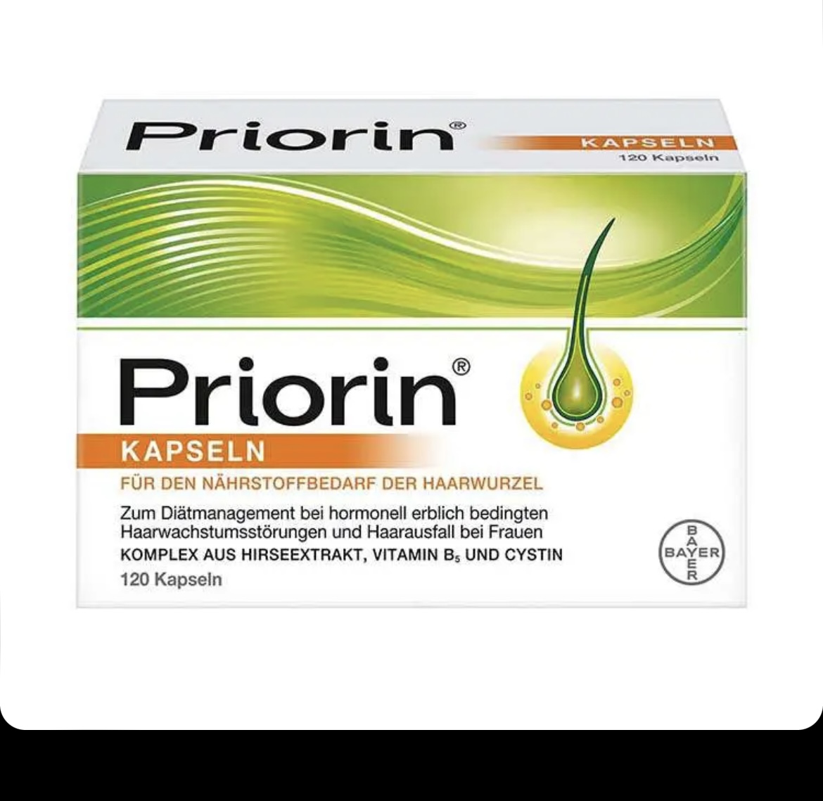 قرص ۱۲۰ عددی اصل بایر آلمان- ضد ریزش هورمونی و ارثی